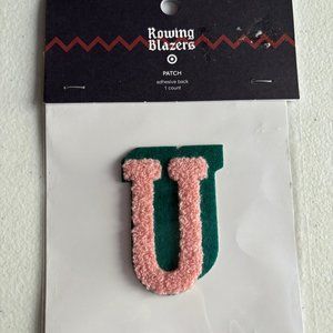 Rowing Blazers x Target Collab Adhesive Letter U Patch‎